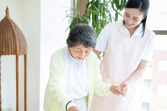 【有料老人ホームの介護職員】サポート充実、その人らしさを常に考える介護