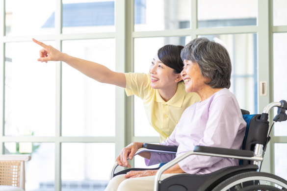 【サービス付き高齢者住宅の介護職員】「北巽駅」徒歩8分、その人らしく生活できるようサポートを実践