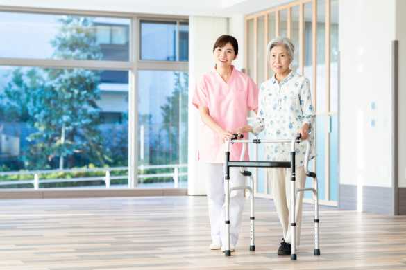 【有料老人ホームの作業療法士(OT)】有休消化率90％以上、家族のような気持ちで接する