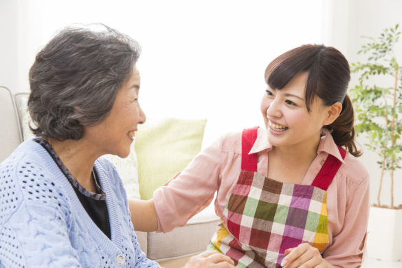 【有料老人ホームの介護職員】休暇制度充実、より良い人間関係を大切にする